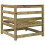 Gartensofa-Set 6-teilig aus imprägniertem Kiefernholz von vidaXL, Gartensets - Ref: Foro24-3299455, Preis: 360,57 €, Rabatt: %