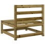 Gartensofa-Set 6-teilig aus imprägniertem Kiefernholz von vidaXL, Gartensets - Ref: Foro24-3299455, Preis: 360,57 €, Rabatt: %