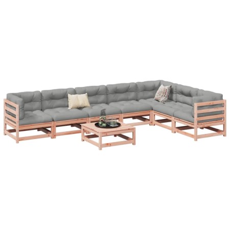 Garden sofa set 8 pieces solid Douglas fir wood by vidaXL, Garden sets - Ref: Foro24-3299476, Price: 443,91 €, Discount: %