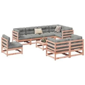 Garden sofa set 9 pieces solid Douglas fir wood by vidaXL, Garden sets - Ref: Foro24-3299510, Price: 494,04 €, Discount: %