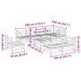 Garden sofa set 9 pieces solid Douglas fir wood by vidaXL, Garden sets - Ref: Foro24-3299510, Price: 500,32 €, Discount: %