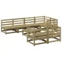 Garden sofa set 8 pieces impregnated pine wood by vidaXL, Garden sets - Ref: Foro24-3299345, Price: 466,23 €, Discount: %