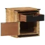 Nachttisch aus massivem Mangoholz, 40 x 40 x 45 cm von vidaXL, Nachttische - Ref: Foro24-358915, Preis: 110,85 €, Rabatt: %