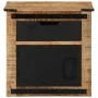 Nachttisch aus massivem Mangoholz, 40 x 40 x 45 cm von vidaXL, Nachttische - Ref: Foro24-358915, Preis: 110,85 €, Rabatt: %