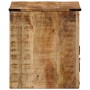 Mesita de noche madera maciza de mango 40x40x45 cm de vidaXL, Mesitas de noche - Ref: Foro24-358915, Precio: 96,12 €, Descuen...