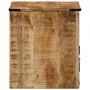 Nachttisch aus massivem Mangoholz, 40 x 40 x 45 cm von vidaXL, Nachttische - Ref: Foro24-358915, Preis: 110,85 €, Rabatt: %