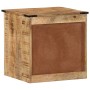 Mesita de noche madera maciza de mango 40x40x45 cm de vidaXL, Mesitas de noche - Ref: Foro24-358915, Precio: 96,12 €, Descuen...