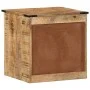 Nachttisch aus massivem Mangoholz, 40 x 40 x 45 cm von vidaXL, Nachttische - Ref: Foro24-358915, Preis: 110,85 €, Rabatt: %