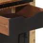 Nachttisch aus massivem Mangoholz, 40 x 40 x 45 cm von vidaXL, Nachttische - Ref: Foro24-358915, Preis: 110,85 €, Rabatt: %