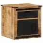 Nachttisch aus massivem Mangoholz, 40 x 40 x 45 cm von vidaXL, Nachttische - Ref: Foro24-358915, Preis: 110,85 €, Rabatt: %