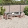 6-piece garden sofa set with Douglas fir wood cushions by vidaXL, Garden sets - Ref: Foro24-3299609, Price: 615,25 €, Discoun...