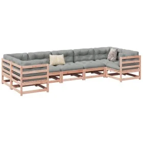 Garden sofa set 7 pieces solid Douglas fir wood by vidaXL, Garden sets - Ref: Foro24-3299616, Price: 397,56 €, Discount: %