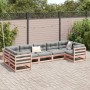 Garden sofa set 7 pieces solid Douglas fir wood by vidaXL, Garden sets - Ref: Foro24-3299616, Price: 403,08 €, Discount: %