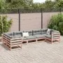 Garden sofa set 7 pieces solid Douglas fir wood by vidaXL, Garden sets - Ref: Foro24-3299616, Price: 397,56 €, Discount: %