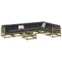 8-teiliges Gartensofa-Set mit Kissen aus imprägniertem Kiefernholz von vidaXL, Gartensets - Ref: Foro24-3299481, Preis: 762,4...