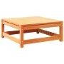 Juego de sofás de jardín 10 pzas madera maciza pino marrón cera de vidaXL, Conjuntos de jardín - Ref: Foro24-3299637, Precio:...