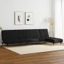 Black velvet 2-piece sofa set by vidaXL, Sofas - Ref: Foro24-3216298, Price: 418,77 €, Discount: %