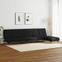 Black velvet 2-piece sofa set by vidaXL, Sofas - Ref: Foro24-3216298, Price: 418,77 €, Discount: %