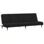 Black velvet 2-piece sofa set by vidaXL, Sofas - Ref: Foro24-3216298, Price: 418,77 €, Discount: %