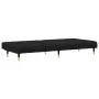 Black velvet 2-piece sofa set by vidaXL, Sofas - Ref: Foro24-3216298, Price: 418,77 €, Discount: %