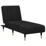 Black velvet 2-piece sofa set by vidaXL, Sofas - Ref: Foro24-3216298, Price: 418,77 €, Discount: %