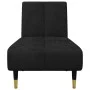 Black velvet 2-piece sofa set by vidaXL, Sofas - Ref: Foro24-3216298, Price: 418,77 €, Discount: %
