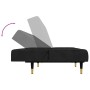 Zweiteilige Sofagarnitur aus schwarzem Samt von vidaXL, Sofas - Ref: Foro24-3216298, Preis: 419,48 €, Rabatt: %