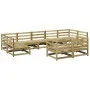 Gartensofa-Set 9-teilig aus imprägniertem Kiefernholz von vidaXL, Gartensets - Ref: Foro24-3299628, Preis: 531,00 €, Rabatt: %