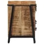 Nachttisch aus massivem Mangoholz, 40 x 30 x 42 cm von vidaXL, Nachttische - Ref: Foro24-358917, Preis: 85,49 €, Rabatt: %