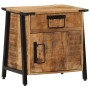 Solid mango wood bedside table 40x30x42 cm by vidaXL, Nightstands - Ref: Foro24-358917, Price: 86,83 €, Discount: %