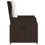 Gartenliegen 2 Stück braunes synthetisches Rattan von vidaXL, Gartenstühle - Ref: Foro24-368653, Preis: 224,36 €, Rabatt: %