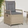 Garden recliners 2 pcs beige synthetic rattan by vidaXL, Garden chairs - Ref: Foro24-368664, Price: 200,17 €, Discount: %