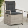 Garden recliners 2 pcs light gray synthetic rattan by vidaXL, Garden chairs - Ref: Foro24-368666, Price: 193,87 €, Discount: %