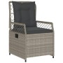 Garden recliners 2 pcs light gray synthetic rattan by vidaXL, Garden chairs - Ref: Foro24-368666, Price: 193,87 €, Discount: %