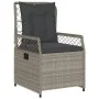 Gartenliegen 2 Stück hellgraues synthetisches Rattan von vidaXL, Gartenstühle - Ref: Foro24-368666, Preis: 191,33 €, Rabatt: %