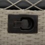 Garden recliners 2 pcs light gray synthetic rattan by vidaXL, Garden chairs - Ref: Foro24-368666, Price: 193,87 €, Discount: %