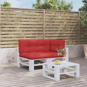 Cushions for pallets 3 units red fabric by vidaXL, Cushions for chairs and sofas - Ref: Foro24-3217126, Price: 90,83 €, Disco...