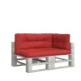 Cushions for pallets 3 units red fabric by vidaXL, Cushions for chairs and sofas - Ref: Foro24-3217126, Price: 90,83 €, Disco...