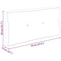 Palettenkissen 7 Stück Stoff mit Blattmuster von vidaXL, Kissen für Stühle und Sofas - Ref: Foro24-3217153, Preis: 253,08 €, ...