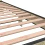 Estructura cama madera ingeniería metal roble Sonoma 90x200 cm de vidaXL, Camas y somieres - Ref: Foro24-845743, Precio: 92,1...