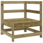 Gartensofa-Set 8-teilig aus imprägniertem Kiefernholz von vidaXL, Gartensets - Ref: Foro24-3250583, Preis: 457,11 €, Rabatt: %