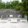 Garden sofa set 6 pieces solid white pine wood by vidaXL, Garden sets - Ref: Foro24-3250721, Price: 384,36 €, Discount: %
