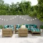 Gartensofa-Set 7-teilig aus imprägniertem Kiefernholz von vidaXL, Gartensets - Ref: Foro24-3250543, Preis: 465,44 €, Rabatt: %