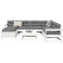 Garden sofa set 8 pieces solid white pine wood by vidaXL, Garden sets - Ref: Foro24-3250581, Price: 546,16 €, Discount: %