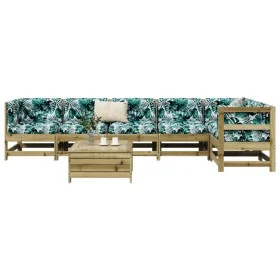 Garden sofa set 7 pieces impregnated pine wood by vidaXL, Garden sets - Ref: Foro24-3250867, Price: 432,67 €, Discount: %
