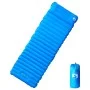Selbstaufblasende Campingmatratze mit Kissen 1 Person blau von vidaXL, Luftmatratzen - Ref: Foro24-4007120, Preis: 49,74 €, R...