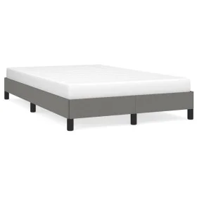 Dark gray fabric bed frame 120x190 cm by vidaXL, Beds and slatted bases - Ref: Foro24-3269606, Price: 108,84 €, Discount: %