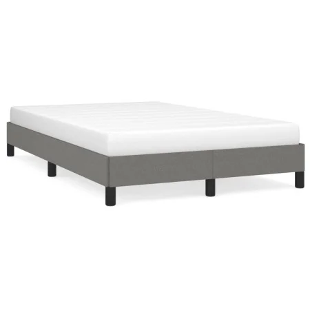 Bettrahmen aus dunkelgrauem Stoff, 120 x 190 cm von vidaXL, Betten und Lattenroste - Ref: Foro24-3269606, Preis: 109,24 €, Ra...
