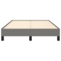 Estructura de cama tela gris oscuro 120x190 cm de vidaXL, Camas y somieres - Ref: Foro24-3269606, Precio: 111,26 €, Descuento: %