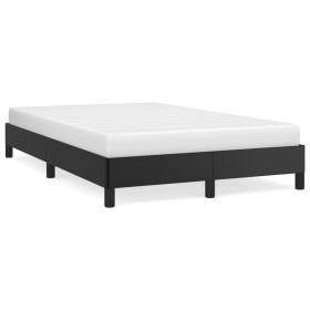 Estructura de cama cuero sintético negro 120x190 cm de vidaXL, Camas y somieres - Ref: Foro24-3269619, Precio: 88,14 €, Descu...